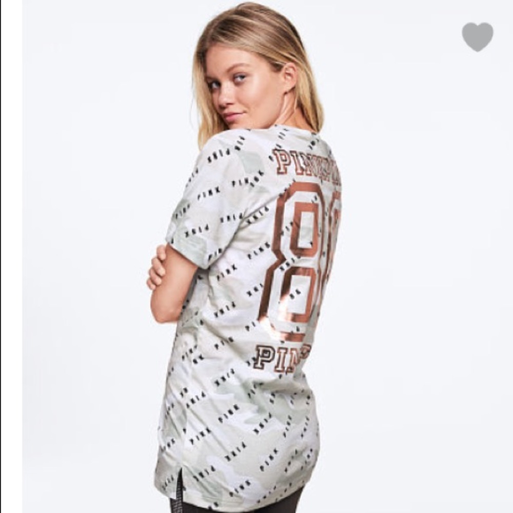 VSPink Short Sleeve Campus Tee